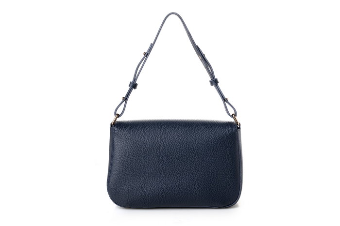 Lucky Bees Bolso de Hombro Azul Oscuro
